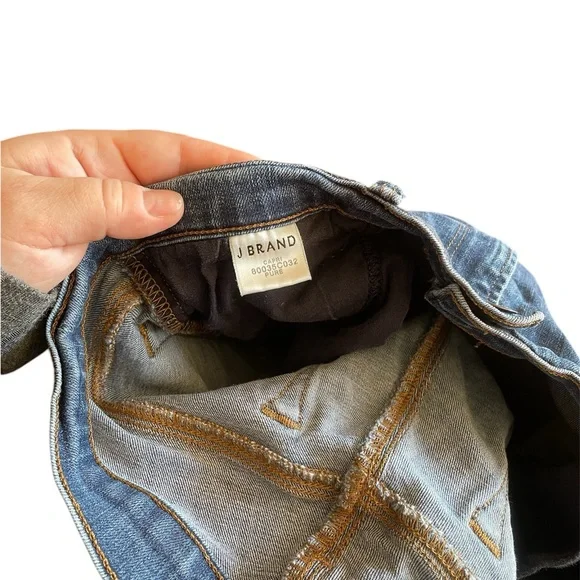 J BRAND Women’s Indigo Mid Rise Capri Jean Pants - Picture 6 of 8